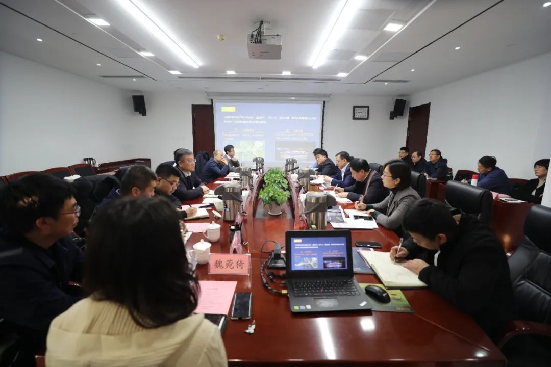 中交生态公司党委书记、总经理王永吉一行到济宁市太白湖新区洽谈合作事宜