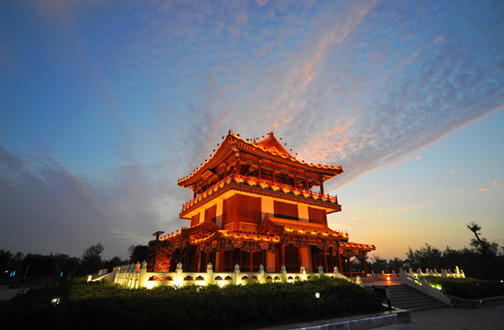 济宁市太白湖新区管理委员会 旅游景点 北湖阁