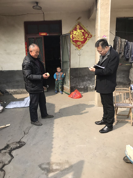 区市场监管局积极开展驻村联户集中入户走访活动