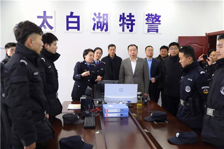 济宁市太白湖新区管理委员会 太白湖要闻 大年三十:展鑫书记"一日三查