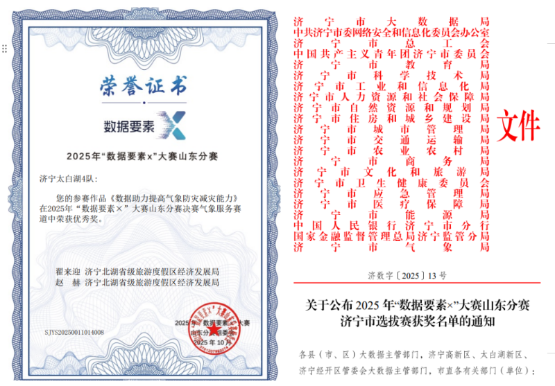我区在2025年“数据要素×”大赛济宁选拔赛斩获11项荣誉,创历史最佳.png